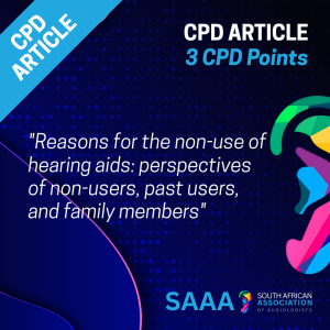 Reasons for the non-use of hearing aids: perspectives of non-users, past users, and family members